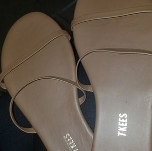 Brown/nude TKEES SANDAL